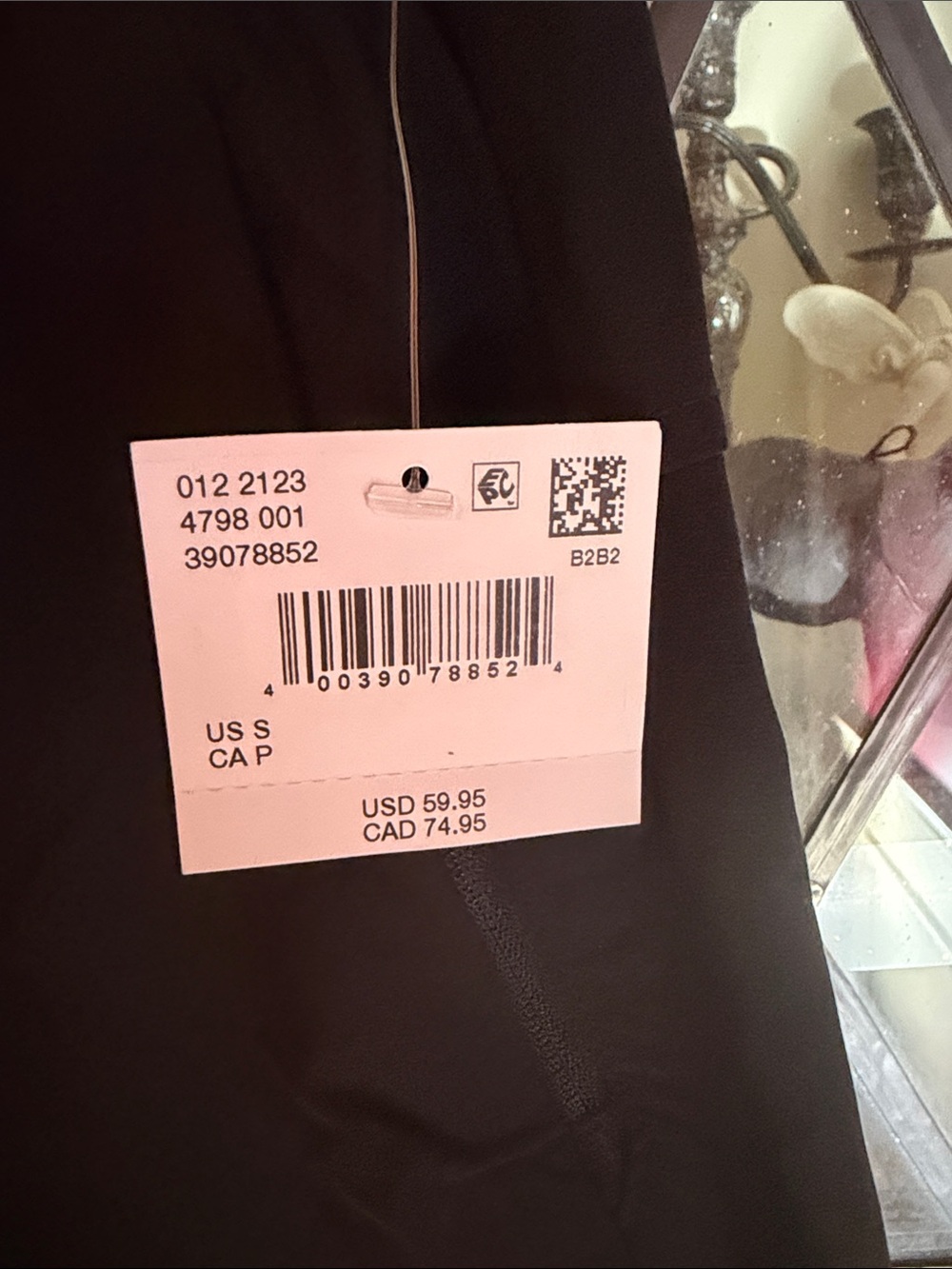 American Eagle Outfitters Black Men’s Jogger Sweatpants - Picture 3 of 3